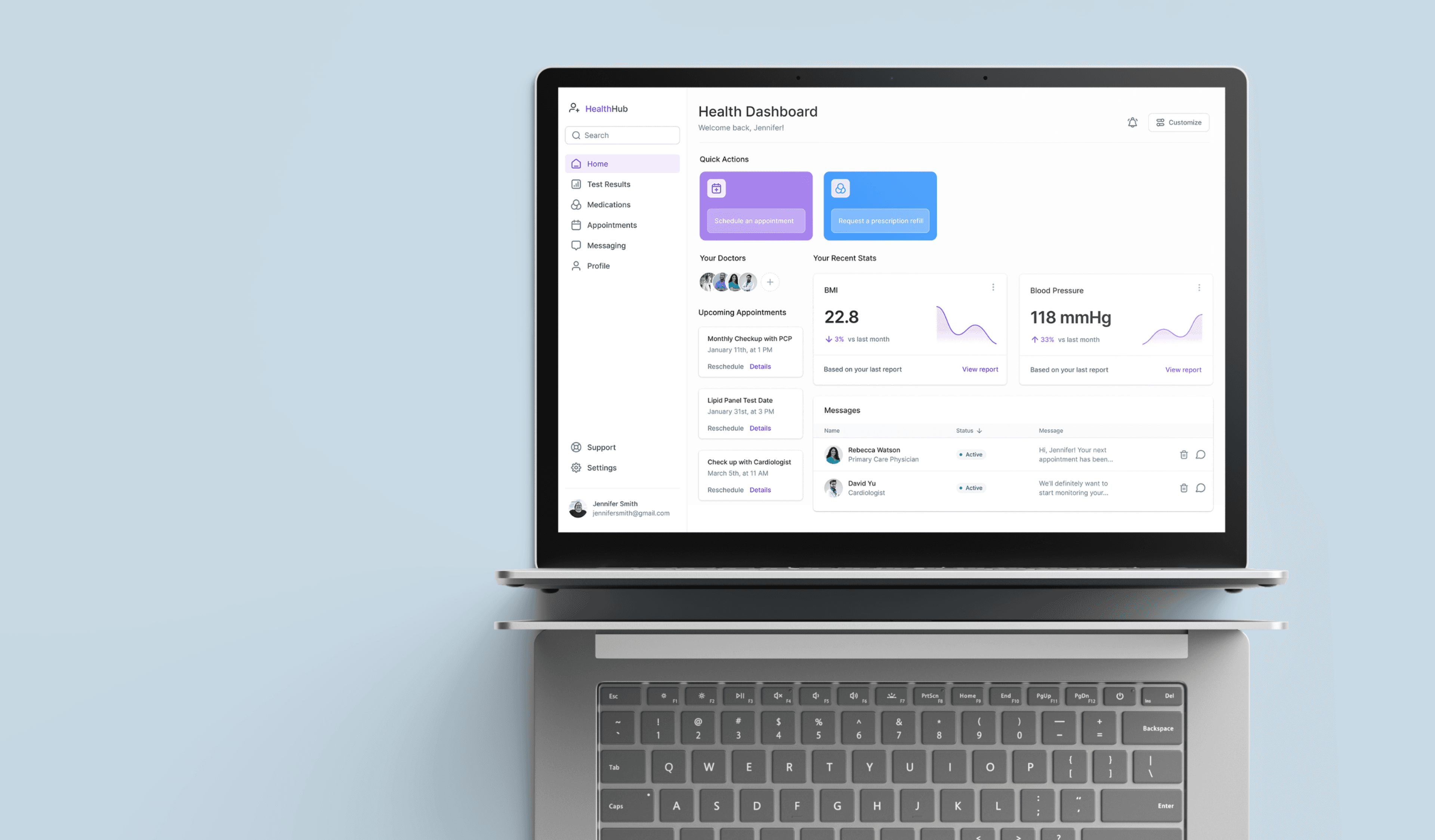 Healthcare Dashboard image